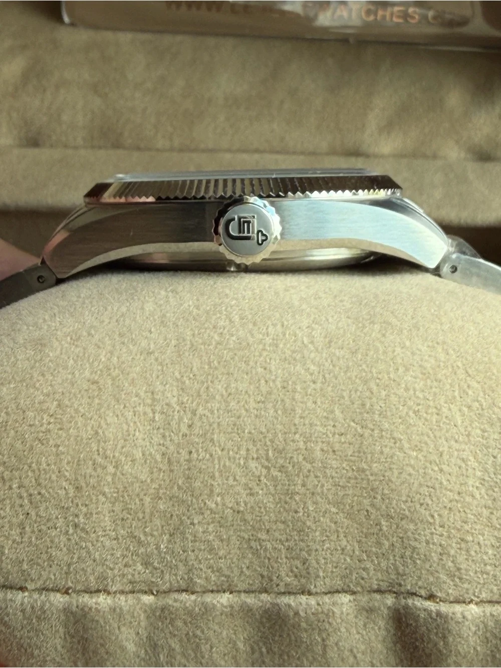 Automatic Men's Watch in Blue Dial